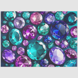 Farbiges Juwel Art Tissue Paper Seidenpapier