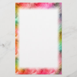 Farbiges Kristallglas-Muster Briefpapier