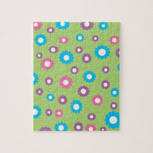 Farbiges Kunstmuster Puzzle