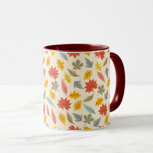 Farbiges Leaf Fall Pattern Tasse