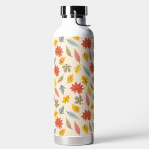 Farbiges Leaf Fall Pattern Trinkflasche