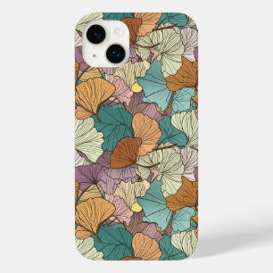 Farbiges Leaf-Muster Case-Mate iPhone 14 Plus Hülle