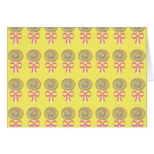 Farbiges Lollipopmuster