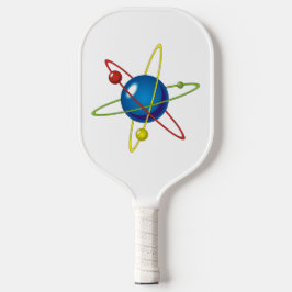 Farbiges Modell des Atom-Pickleball-Paddels Pickleball Schläger