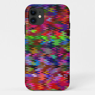 Farbiges Mosaikwellenmuster #3 Case-Mate iPhone Hülle