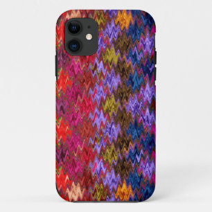 Farbiges Mosaikwellenmuster #5 Case-Mate iPhone Hülle