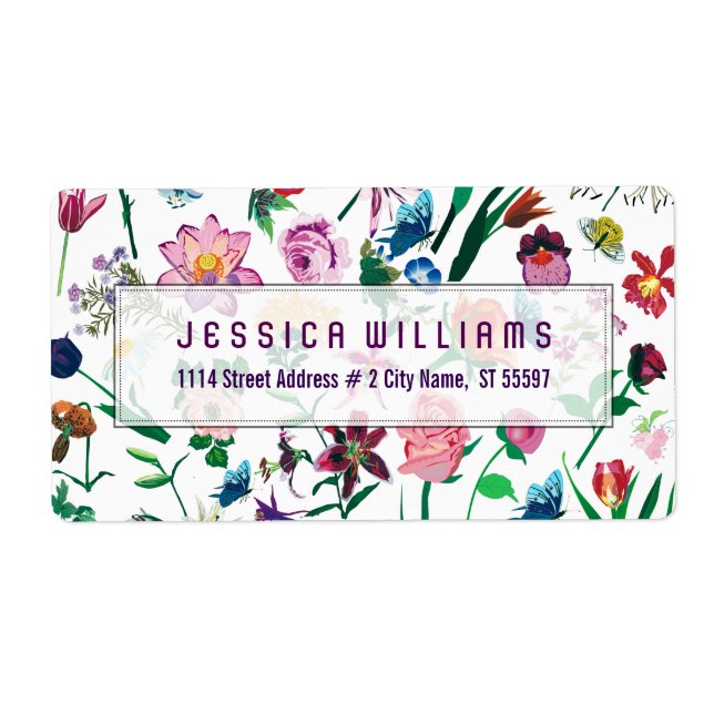 Farbiges Muster aus Blume (Vorne)