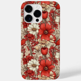 Farbiges Muster der Blume Case-Mate iPhone 14 Pro Max Hülle