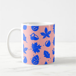 Farbiges Muster der grafischen Natur Kaffeetasse