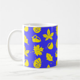 Farbiges Muster der grafischen Natur Kaffeetasse