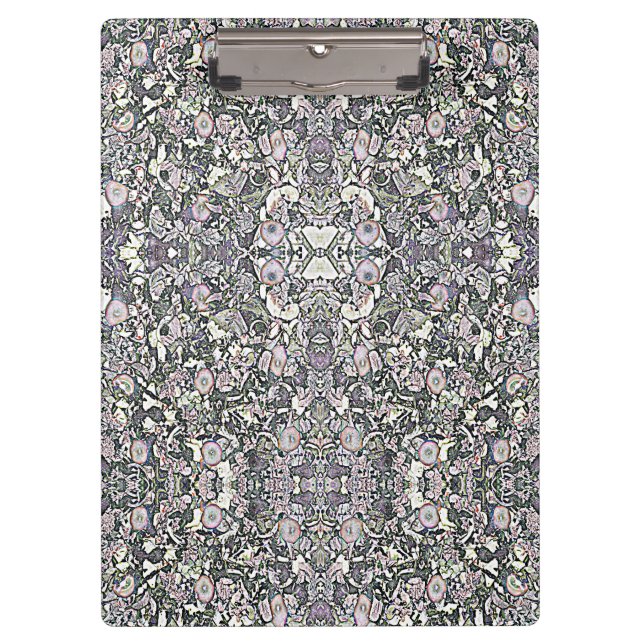 Farbiges Muster Klemmbrett (Vorderseite)