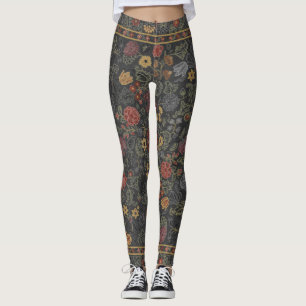 Farbiges Muster Leggings