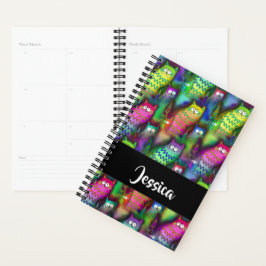 Farbiges Muster Planer