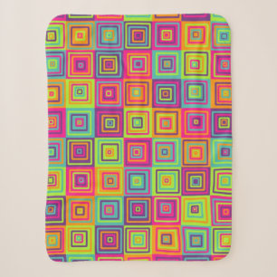 farbiges Muster Sherpadecke