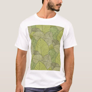 Farbiges Muster T-Shirt