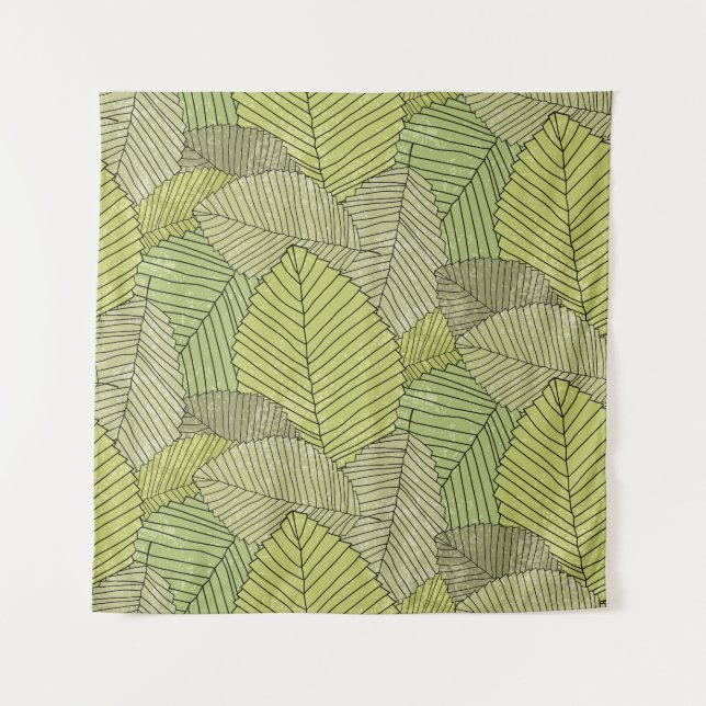 Farbiges Muster Wandteppich (Vorderseite)