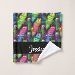 Farbiges Muster Waschlappen