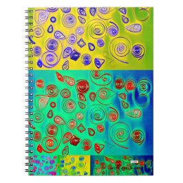 Farbiges Notebook Notizblock