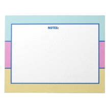 Farbiges Notepad