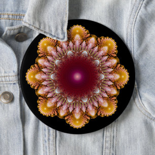 Farbiges Ornament Button
