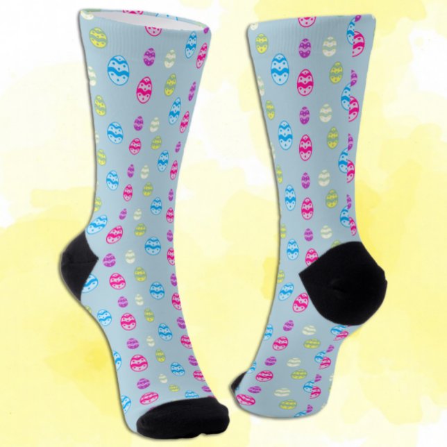 Farbiges Ostereier Muster Socken (Von Creator hochgeladen)