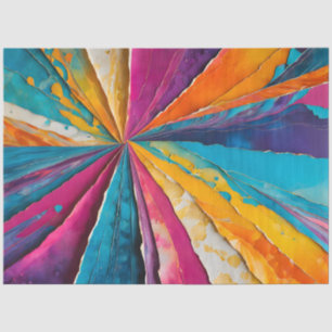 Farbiges Papier Collage Art Tissue Paper