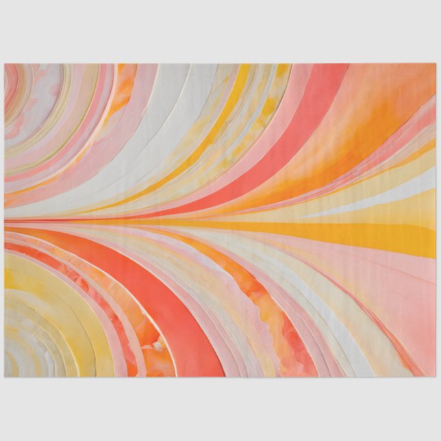 Farbiges Papier Collage Art Tissue Paper (Vorderseite)