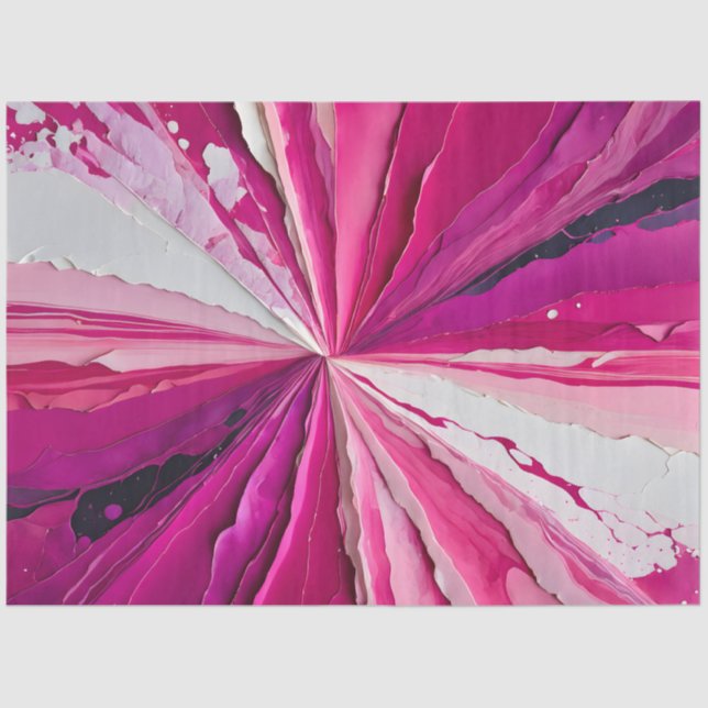 Farbiges Papier Collage Art Tissue Paper (Vorderseite)