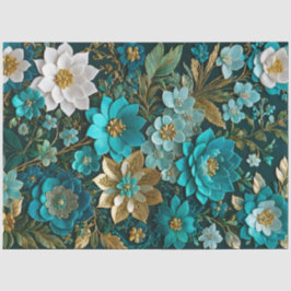 Farbiges Papier für Blumenmuster