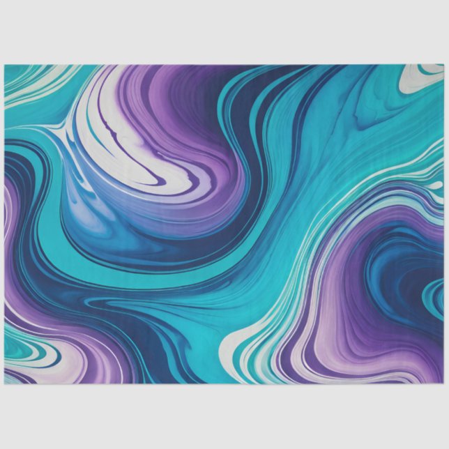 Farbiges Papier mit Kunsttipps aus Marmor (Vorderseite)