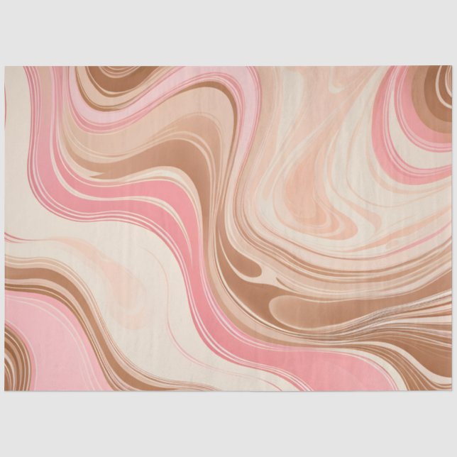 Farbiges Papier mit Kunsttipps aus Marmor (Vorderseite)