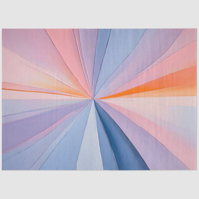 Farbiges Papier mit Ölmalereien (Vorderseite)