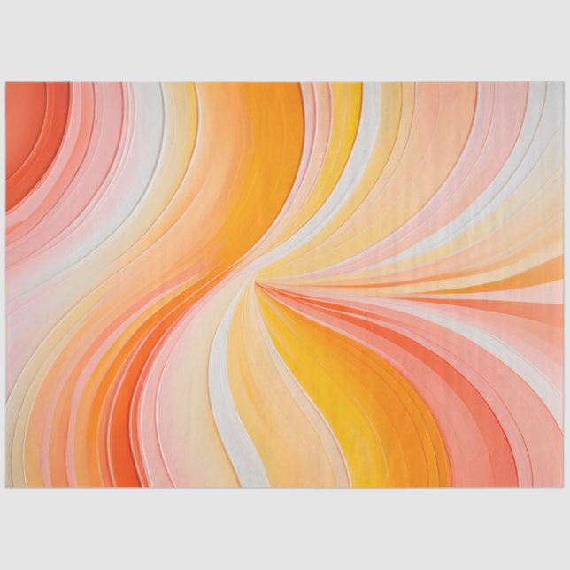 Farbiges Papier mit Ölmalereien (Vorderseite)