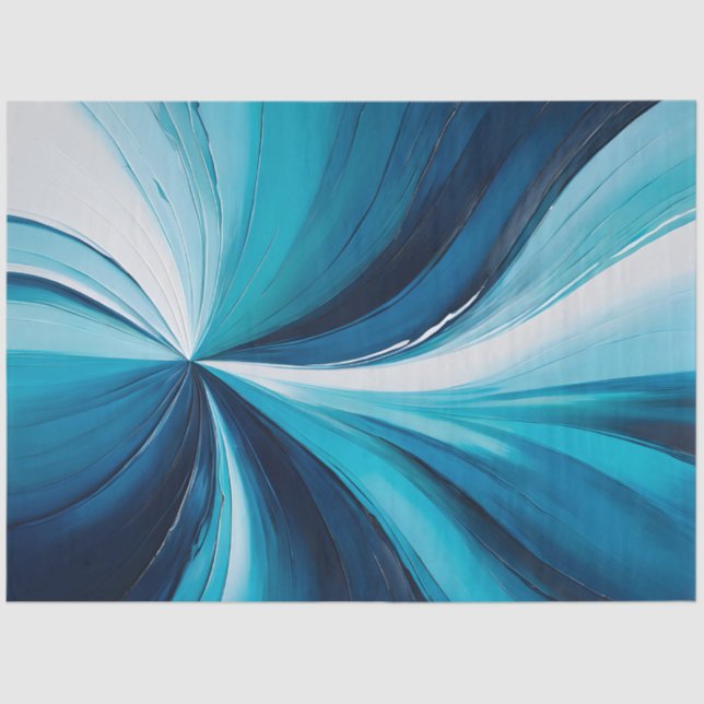 Farbiges Papier mit Ölmalereien (Vorderseite)