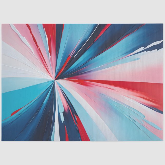 Farbiges Papier mit Ölmalereien (Vorderseite)