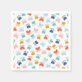 Farbiges Party Serviette