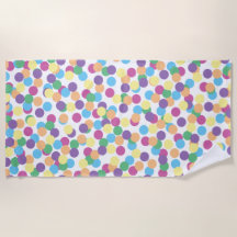 Farbiges Polka-Dots-Fun-Muster