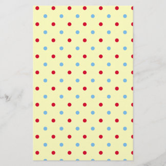 Farbiges Polka Dots Scrapbook Papier