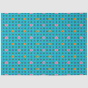 Farbiges Polka Dots Tissue Paper Seidenpapier