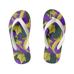 Farbiges Polka-Punktmuster Kinderbadesandalen