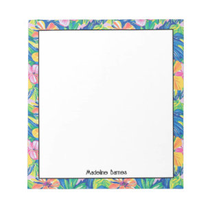 Farbiges Preppy Notepad Notizblock