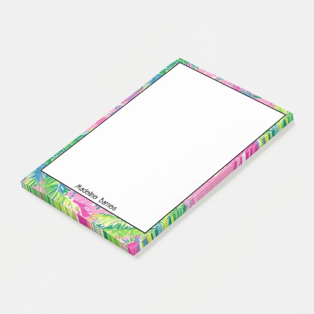 Farbiges Preppy Notepad Post-it Klebezettel (angewinkelt)