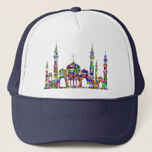 farbiges Prismenmoschee Truckerkappe