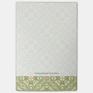 Farbiges Retro-Muster Hintergrund 2 Post-it Klebezettel