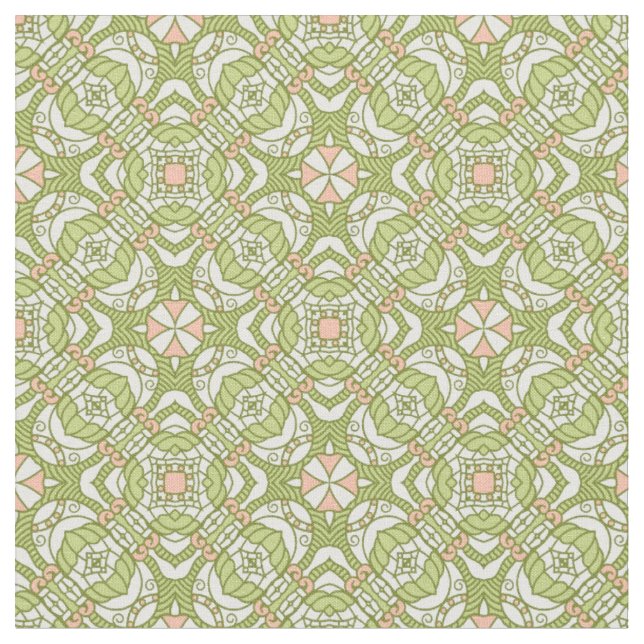 Farbiges Retro-Muster Hintergrund 2 Stoff (Nahaufnahme)