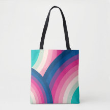 Farbiges Retro-Regenbogenmuster|