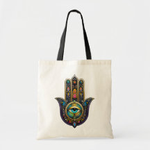 Farbiges Schwarzes Gold Hamsa mit Türkis Drittem A