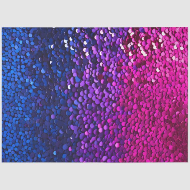 Farbiges Sequel-Kunstteppichpapier Seidenpapier (Vorderseite)