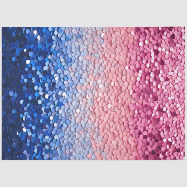 Farbiges Sequel-Kunstteppichpapier Seidenpapier (Vorderseite)