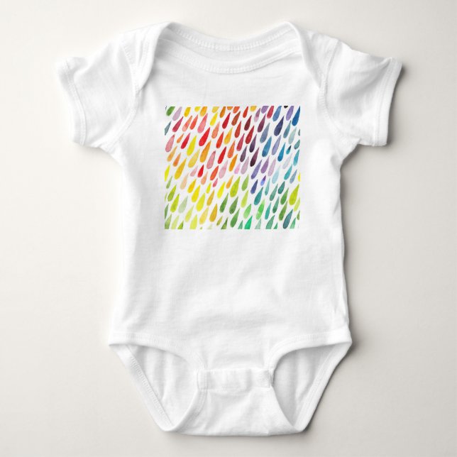Farbiges Set Baby Strampler (Vorderseite)